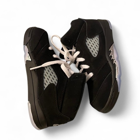 Jordan Black and White Sneakers - Picture 2 of 4